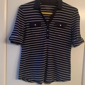 Like new Croft and Barrow striped shirt